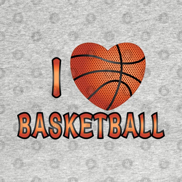 I Love Basketball by IsmaSaleem